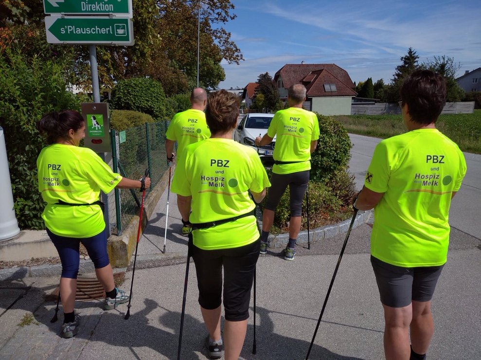 MitarbeiterInnen des PBZ Melk.