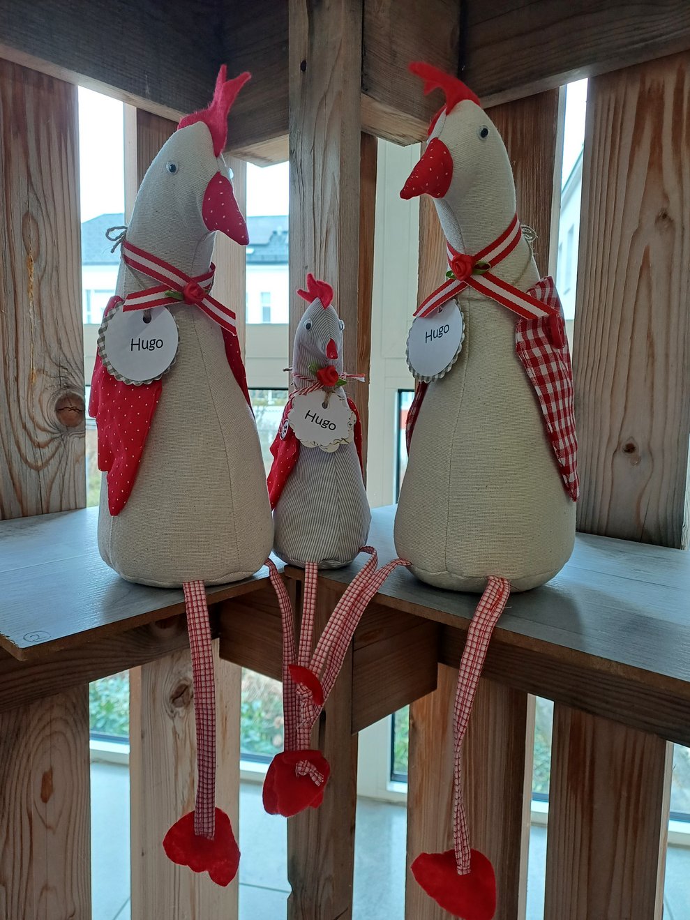 Osterstand mit Verkaufssachen.